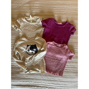 Girls 4T High End Shirt Bundle